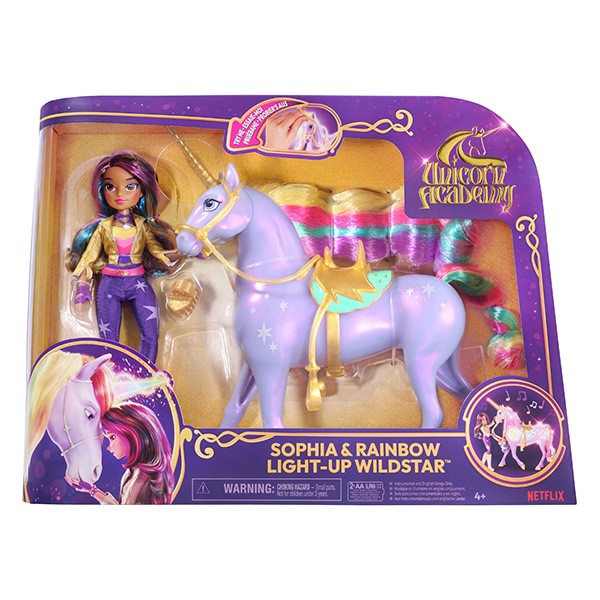 Foto van speelgoed 06_681147043084_20149741_Sophia and Rainbow Light Up Wildstar_WLMX_GML_PKG_Front.jpg